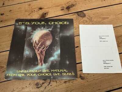 It’s Your Choice Unreleased Live 2 X 10” Melvins Ripcord Scream Verbal Assault