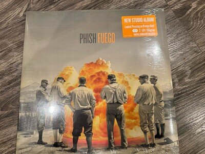 Phish Fuego Limited Pressing Orange Vinyl LP