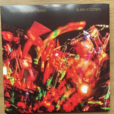 Trey Anastasio - 3LP Burn It Down PLASMA ORANGE Rubber Jungle US PHISH (2020)