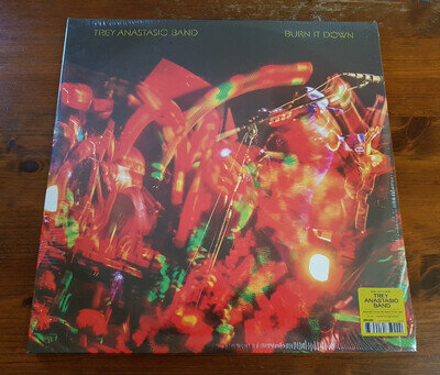 Trey Anastasio 3LP SEALED Burn It Down PLASMA ORANGE Rubber Jungle US PHISH