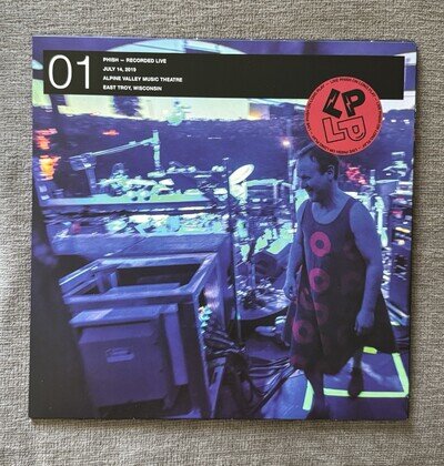 Phish LP On LP 01 Colored Vinyl Pink 12" 2019 JEMP Records
