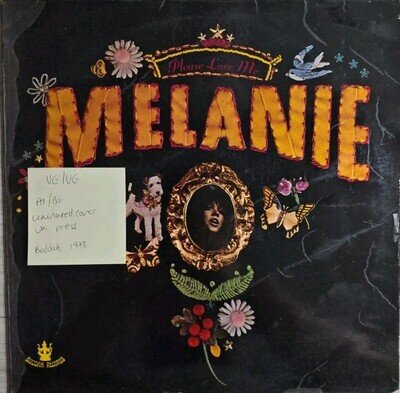 Melanie Please Love Me Vinyl Record VG/VG 2318090 1973