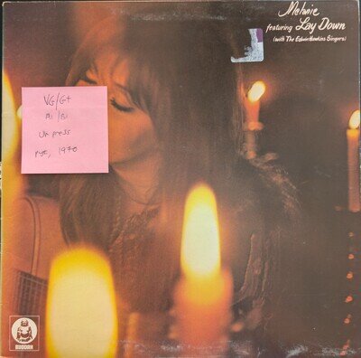 Melanie Candles In The Rain Vinyl Record VG/G+ BDLH5003 1970