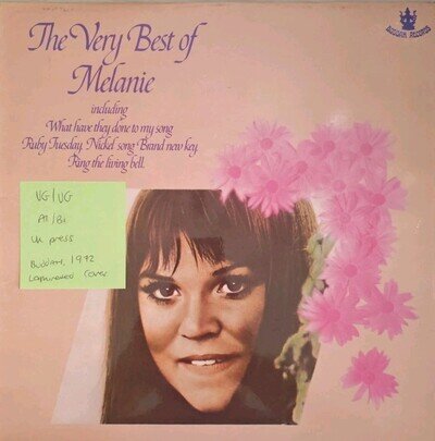 Melanie The Very Best Of Vinyl Record VG/VG 2318080 1972