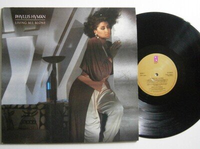 PHYLLIS HYMAN: LIVING ALL ALONE (Philadelphia Int.) 1986 LP