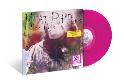 MEAT PUPPETS - TOO HIGH TO DIE - Vinyl Record lp - N2z