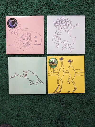Meat Puppets Live 7" Vinyl Set Of 4 Limited Rare Punk Nirvana 80s Old96er New