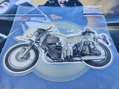 MEAT LOAF-MODERN GIRL-1984 ARISTA SPECIAL Ltd Ed SHAPED PICTURE DISC & POSTER-Ex