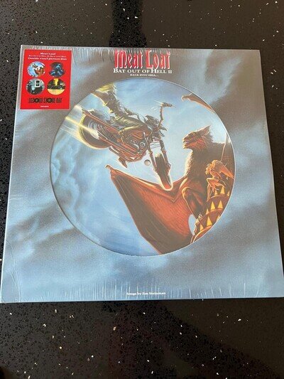 Meat Loaf - Bat Out Of Hell II - 2 x PICTURE DISC LP - new sealed