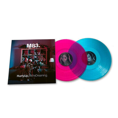 M83 - Hurry Up, We're Dreaming (Clear Pink + Blue Vinyl) | New & Sealed