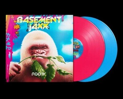 Basement Jaxx, Rooty, Double Blue Pink Vinyl LP
