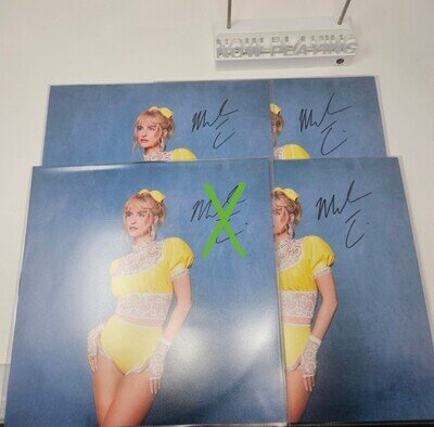 SIGNED! Meghan Trainor - Toy With Me Picture Disc Vinyl Record