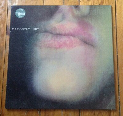 PJ Harvey - Dry (1992), Limited Edition LP - 5000, Includes 2nd Demo LP