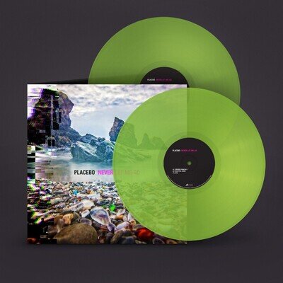 Placebo - Never Let Me Go - Lime vinyl WITH SIGNED PRINT - DLP