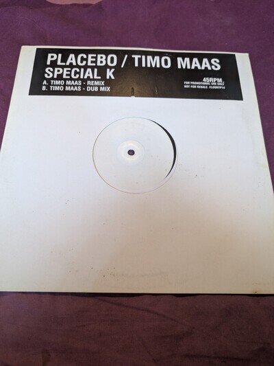 Placebo / Timo Mass Special K Promo 12 Inch Vinyl FLOORTP14