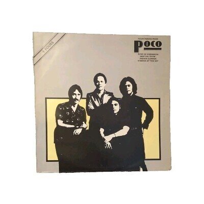 Poco - Four Tracks From Poco - 12" Vinyl EP - EX/VG+ Condition