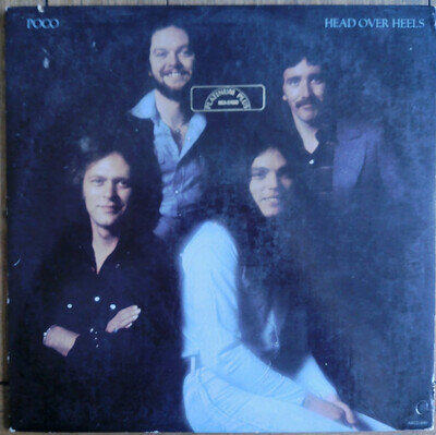 POCO - HEAD OVER HEELS 1975 VINYL LP. ABCD-890 / AB-890.