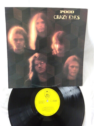 Poco-Crazy Eyes LP 1973 Superb Original UK 1st Pressing