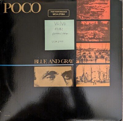 Poco Blue And Gray Vinyl Record VG/VG MCA-5227 1981