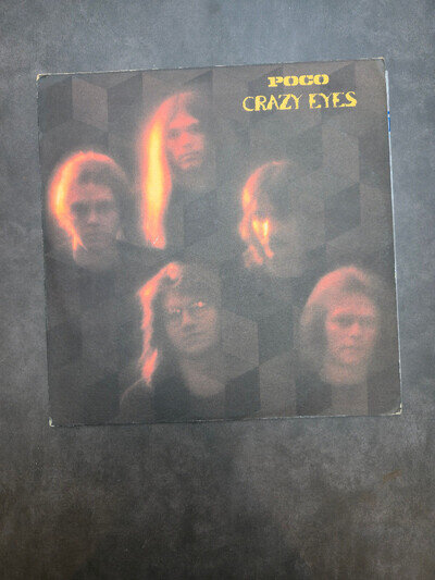 POCO - Crazy Eyes - Vinyl LP 1st Press 1A/1A - VG+/G