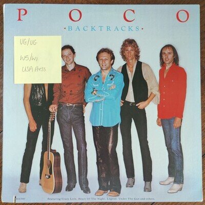 Poco Backtracks Vinyl Record VG/VG MCA5363 1982
