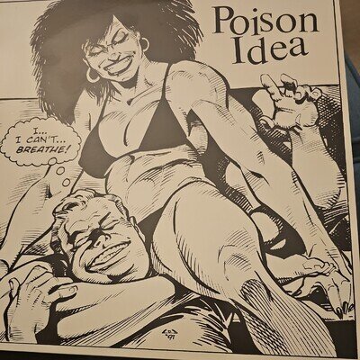 POISON IDEA PUNISH ME (12") VINYL EXCELLENT CONDITION