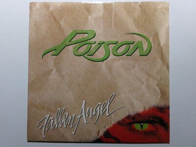 POISON FALLEN ANGEL BAD TO BE GOOD CAPITOL CL 500 HARD ROCK GLAM