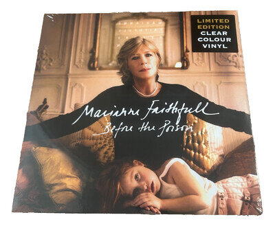 MARIANNE FAITHFULL BEFORE THE POISON CLEAR VINYL LP BRAND NEW SEALED