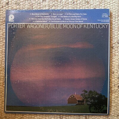 Porter Wagoner Blue Moon Of Kentucky Pickwick Vinyl LP 1977