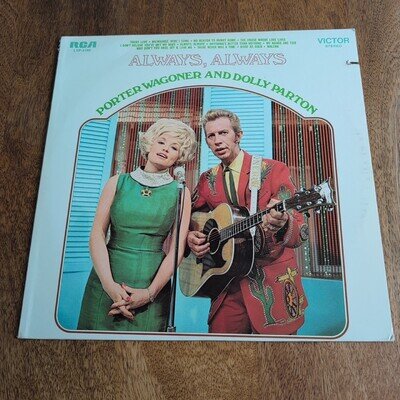 Dolly Parton & Porter Wagoner Together Always Vinyl UK 1972 RCA 1st Press LP EXC