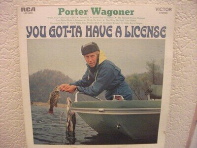porter wagoner you got ta have a license vinyl album