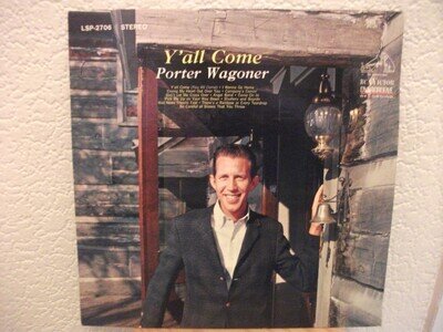 PORTER WAGONER Y'all Come 1974 USA Vinyl LP RCA record