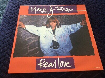 Mary J Blige Real Love 12" vinyl single record .