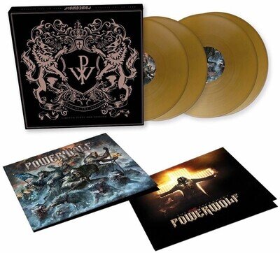 Powerwolf Best Of The Blessed Box Set ltd gold vinyl 2lp + cd boxset