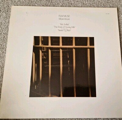 MARK ISHAM FILM MUSIC SOUNDTRACK LP - 1985 -DISNEY'S NEVER CRY WOLF - MRS SOFFEL
