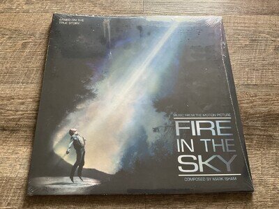 Mark Isham - Fire In the Sky Vinyl LP OST Soundtrack - Hand-Poured /100 - SEALED