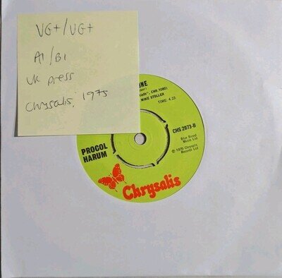 Procol Harum Pandora's Box Vinyl Record VG+/VG+ CHS 2073 1975