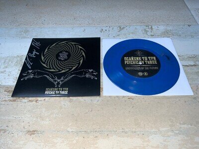 PSYCHIC TV Greyhounds of the Future rare7" Vinyl signed Genesis Breyer P-Orridge