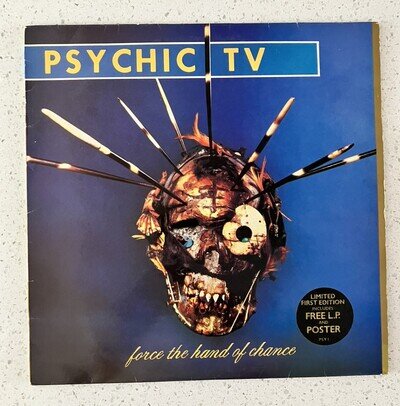 Psychic TV - Force The Hand Of Chance (1982 Orig.) Double Album Without Poster