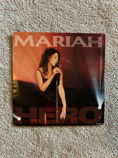 Mariah Carey Hero 7" Vinyl Single
