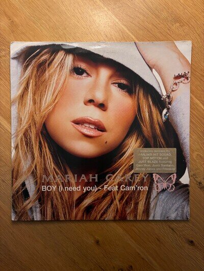 Mariah Carey ‎Boy (I Need You) UK 4-Track 12” Vinyl 2003