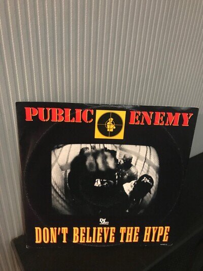 Public Enemy Dont Believe The Hype 12" vinyl