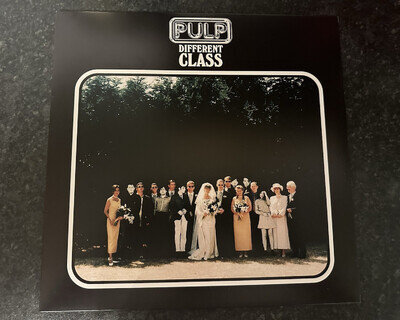 Pulp Different Class LP 12" Black Vinyl 1995 Island Records CID 8041