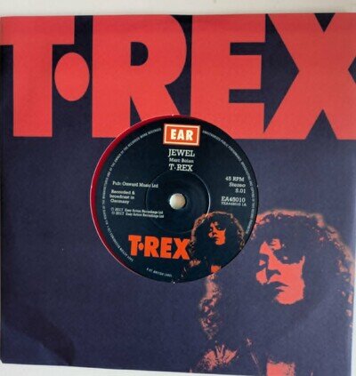 T.Rex-Marc Bolan Jewel 7 " Red Vinyl Nr. Mint
