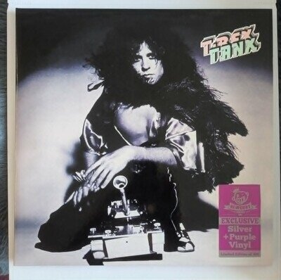 T.Rex/Marc Bolan-Tanx LP Silver/Purple Ltd Edition of 300 Nr,Mint With Poster