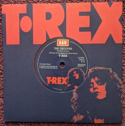 T.Rex-Marc Bolan The Groover 7" Red Vinyl Nr. Mint