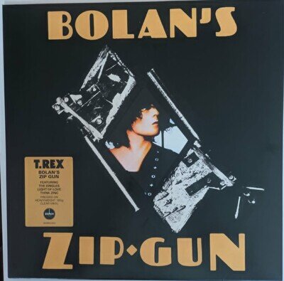 T.Rex-Marc Bolan Zip Gun Vinyl Album Clear Nr. Mint