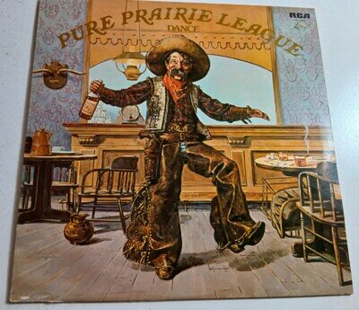 Pure Prairie League – Dance 1977 LP / COUNTRY ROCK / vinyl ex / £5 FLAT POST