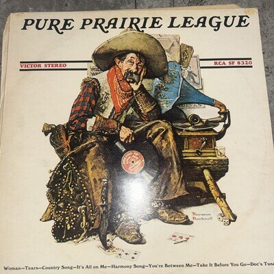 Pure Prairie League Pure Prairie League Vinyl Record VG+VG+SF8320 1972