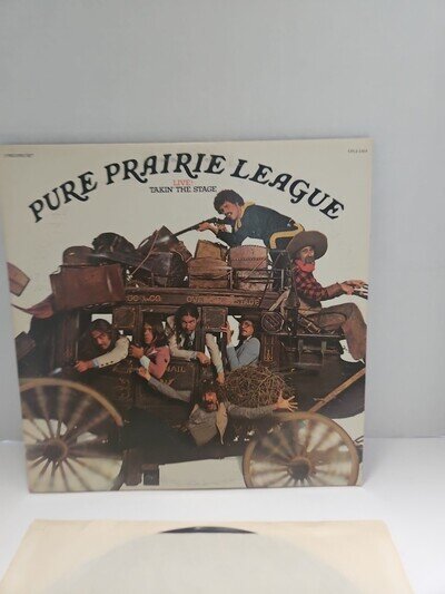 Pure Prairie League 2 LP Live!: Takin' The Stage